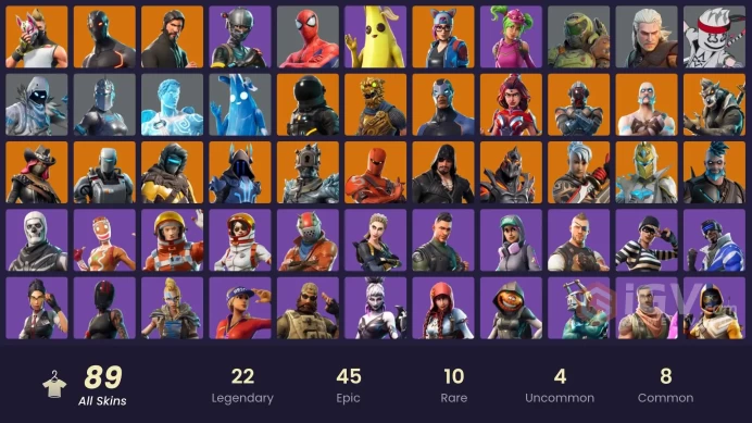 89 skins | The Reaper | Elite Agent | Take The L | Omega | Reaper | Ride The Pony | Snowflake | Blue Team Leader | Blue Striker | Cloud Striker