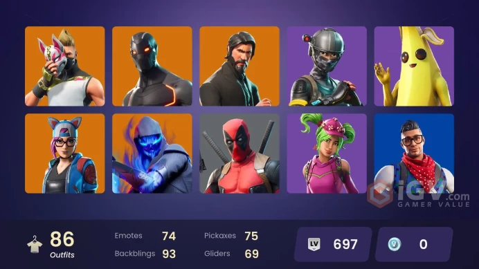 86 skins | The Reaper | Elite Agent | Take The L | Omega | Ride The Pony | Snowflake | Blue Team Leader | Rogue Agent | Blue Striker