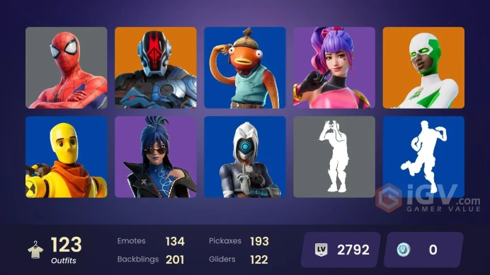 [PSN/PC/Xbox] 123 skins | Reaper | Backlash | Spider-Man | Peter Griffin | Cobalt Snowfoot | Omegarok | Zeus | Ronin | Spectra Knight | Hades | 