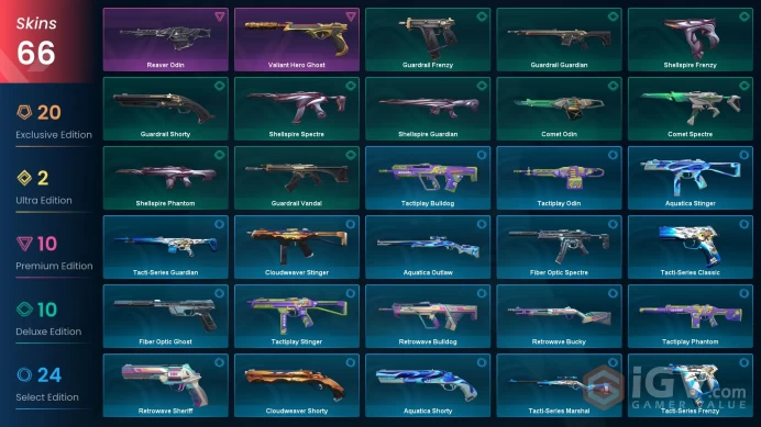 [NA] 66 SKINS | 9 KNIVES | Prime//2.0 Karambit Reaver KarambitShellspire Sword Sovereign Sword XEROFANG Knife