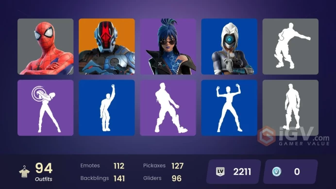 [PSN/PC/Xbox] 94 skins | Spider-Man | Geralt of Rivia | Peter Griffin | Ronin | Renzo the Destroyer | Nezumi | Spectra Knight | Kado Thorne | 0 