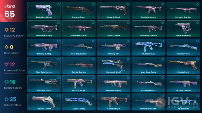 [NA] 65 SKINS | 9KNIVES | KnifeShellspire Sword VCT 2025 Karambit Xenohunter Knife XEROFANG Knife