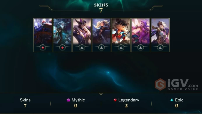 | EUNE | 8 SKINS | SILVER 1 | 44 CHAMPIONS | 65 LEVEL | INSTANT DELIVERY | FULL ACCESS | Fi7og |