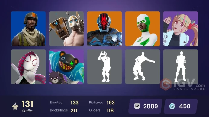 [PSN/PC/Xbox] 131 skins | Dummy Supreme | Backlash | Psycho Bandit | Spider-Gwen | Aerial Assault Trooper | Black Adam | Optimus Prime | Twyn | 
