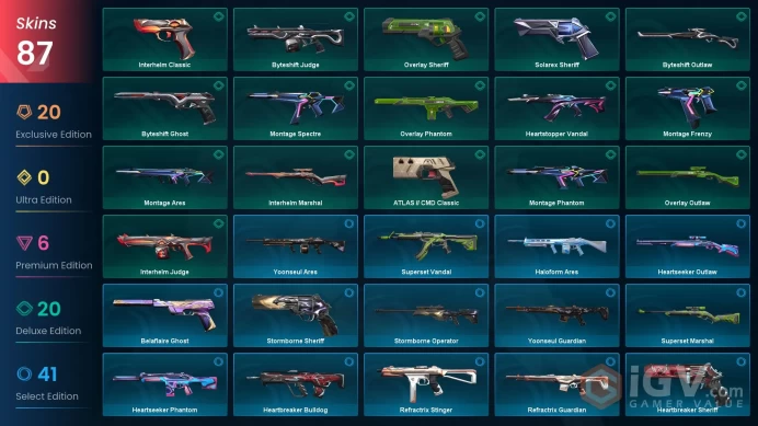 Eu-Europe | Champions 2025 Bundle | VCT 2026 Sigil | Kuronami no Yaiba | EX.O Vandal | Recon Phantom | - | 87 Skins | Level 178 | Full Access