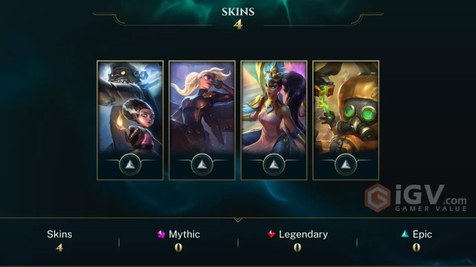 【LAN 】Level 38 17 Champ/ 4 Skins Full Access High Quality Account Instant Delivery️