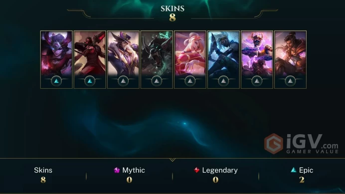 EUW / PLATIN 2 START - +60LP GAIN - DIA MMR- 44 Champ - 10 Perfect Skins - 6.6K BE -HONOR 5 - FULL ACCES- LIFETIME WARRANTY- CHEAP