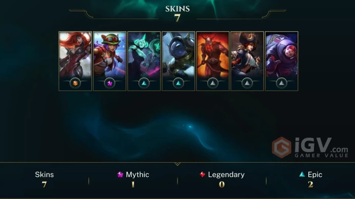 NA / SILVER 3(60LP) %100WR  - 37 Champ - 7 Perfect Skins(1 Ultimate, 1 Mythic) - 3.8K BE -FULL ACCES - LIFETIME WARRANTY -CHEAP
