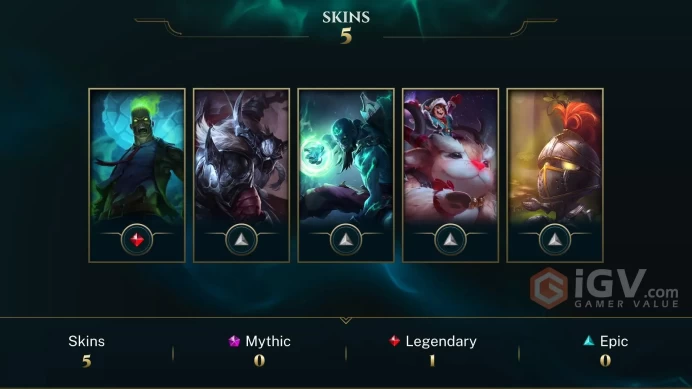 【LAN 】Level 32 25 Champ/ 5 Skins Full Access High Quality Account Instant Delivery️