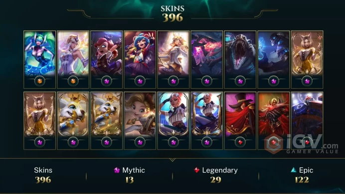 EUW -(S16) PLATIN 4(60LP) %100WR -172 Champ - 396 Good Skins(2 Ultimate,13 Mythic, 29 Legendary,122 Epic) - FULL ACCES-LIFETIME WARRANTY - CHEAP