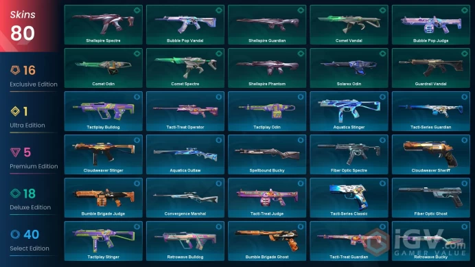 [NA] 80 SKINS | 9KNIVES | Onimaru Kunitsuna Prime//2.0 Karambit Shellspire Sword Solarex Relic Xenohunter Knife XEROFANG