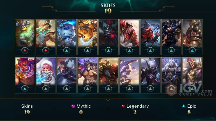 PEAK Master 77 LP{SE16 S2 EUW-Currently Master 12 LP %70 All Champs{122} 19 Skins/Unverified Mail-Handmade-Full Access-Master Icon -2022 Account