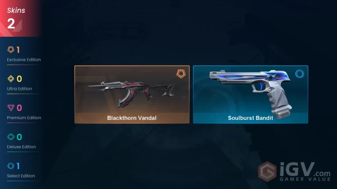 EU | VP 375 | LVL 35 | Blackthorn Vandal | Soulburst Bandit | V0767