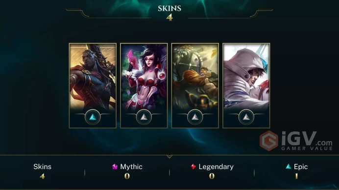 EUW -(S16) GOLD 4 %70WR- +60LP GAIN - 28 Champ - 4Good Skins(1 Epic) - 7K BE - HANDMADE - FULL ACCES - LIFETIME WARRANTY - CHEAP