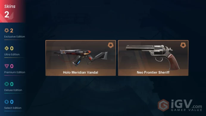 EU | VP 50 | LVL 15 | Neo Frontier Sheriff | V0800