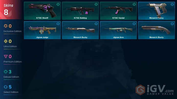 [Code A25] Level 25 + 8 Skins / Europe / Very Cheap