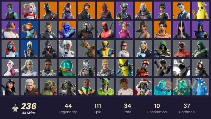 236 skins | OG STW | Rogue Spider Knight | The Reaper | Glow | Elite Agent | Blue Team Leader | Gold Midas | Gold Brutus | Havoc | Trailblazer |