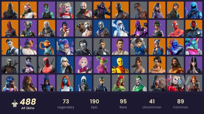 [PC/PSN/XBOX] 487 skins | OG STW | Black Knight | Travis Scott | Sparkle Specialist | Dark Vertex | Eon | Honor Guard | Rogue Spider | 600 VB