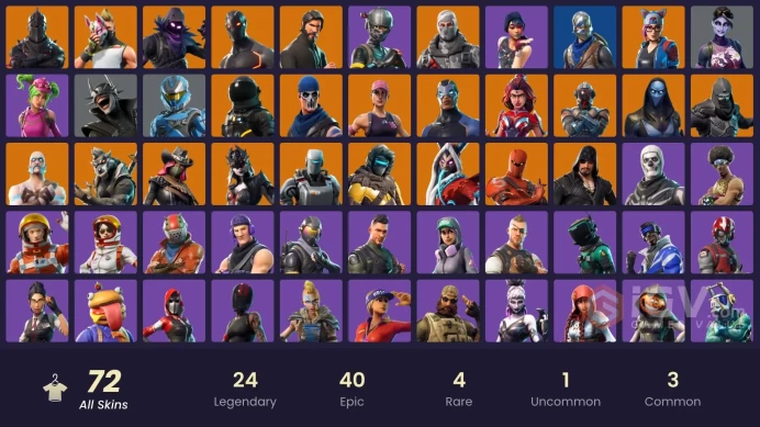[PC/XBOX] 72 skins | OG STW | Black Knight | Sparkle Specialist | The Reaper | Blue Squire | Royale Knight | Elite Agent | 350 VB