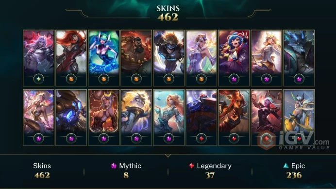 EUW 450 Skins 172 Champs | PROJECT: Pyke | Dark Star Karma | Mecha Kingdoms Garen | Deadly Kennen | Blood Moon Kennen | Ruined Karma | LOL0053