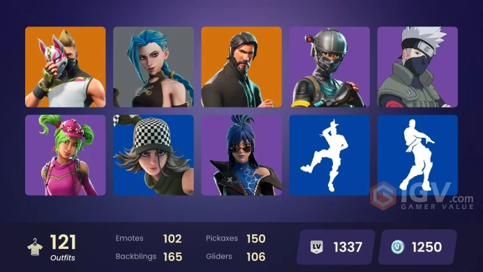 [PC/PSN/XBOX] [MAIL CHANGEABLE!] 121 skins |Take The L | Mako | The Reaper | Elite Agent |Orange Justice | 1250 VB