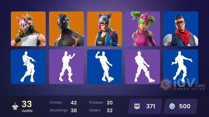 [PC/PSN/XBOX]  [MAIL CHANGEABLE!] 33 skins | Fresh |Orange Justice |Hot Marat | Omega | Take The Elf| 500 VB