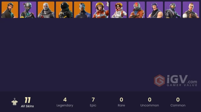 [PC/PSN/XBOX] [MAIL CHANGEABLE!] 11 skins | Take The L | The Reaper | Elite Agent | Havoc | Rogue Agent | 450 VB