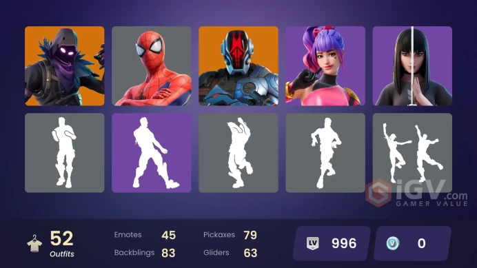 [PC/PSN/XBOX] FA 52 SKINS | SULTURA | EXPLORER EMILIE | LOWLIGHT | THE CUBE QUEEN (ISLANDBANE) | ON | OFF | SIDEWAYS WARRIOR | RAVAGE | RAVEN |