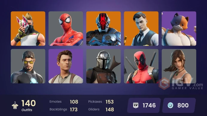 (PC PSN XBOX) 140 skins | A.I.M. | Raz | Kymera | Torin | Ronin | Midas | Calamity | The Foundation | Predator | Malik | Snap | Drift