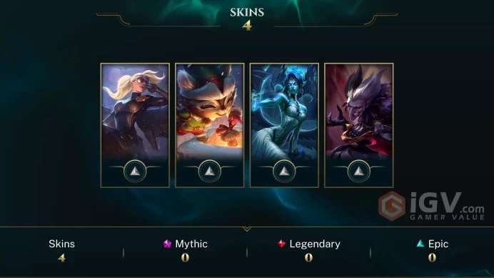 【LAN 】Level  31    24 Champ/ 4 Skins   Full Access  High Quality Account  Instant Delivery️