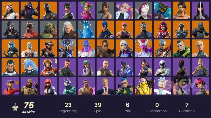 [PC/PSN/XBOX] FA 75 SKINS | OG STW | HYPE | TRAILBLAZER | LARA CROFT | MAKO | BLUE TEAM LEADER | VALOR | BLUE STRIKER | ROOK | SUN STRIDER |