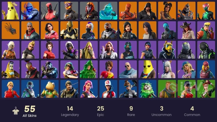 [PC/PSN/XBOX] FA 55 SKINS | BRUTUS | COBALT | PEELY | LAGUNA | TAKE THE ELF | STAGE 4 | STAGE 5 | GOLD | STAGE 5 | STAGE 8 | HAT - DARK |