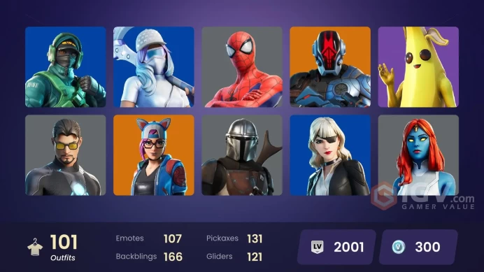 [PC/XBOX] FA 101 SKINS | LEVIATHAN AXE | MANDALORIAN | LYNX | ONESIE | XANDER | IRIS | FABLE | REFLEX | COBALT | PEELY | LAGUNA | AURA |