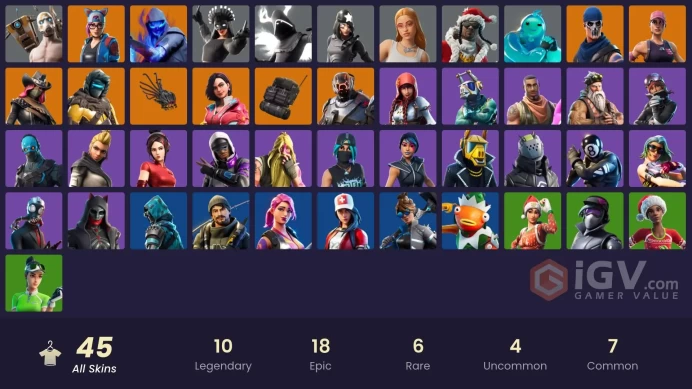 [PC/PSN/XBOX] FA 45 SKINS | OG STW | FABLE | PSYCHO BANDIT | COBALT | TAKE THE ELF | BOOGIE DOWN | HOT MARAT | NOG OPS | GIDDY-UP |