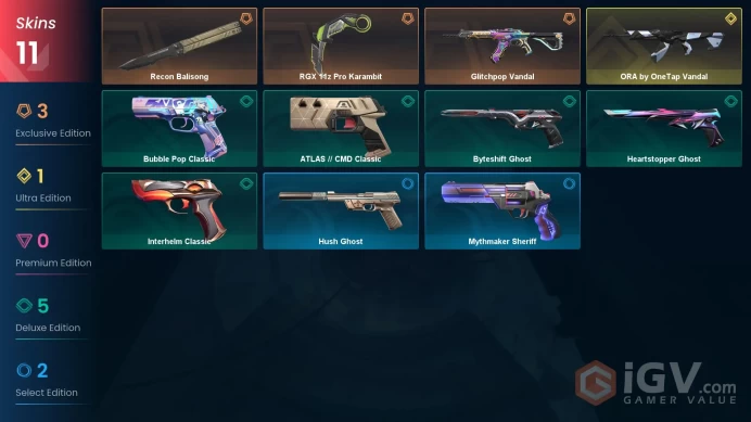 [EU\TURKEY] - SKINS 11 - KNIFE 2 - ORA by OneTap Vandal - RGX 11z Pro Karambit - Recon Balisong - FULL ACCESS - INSTANT DELIVERY