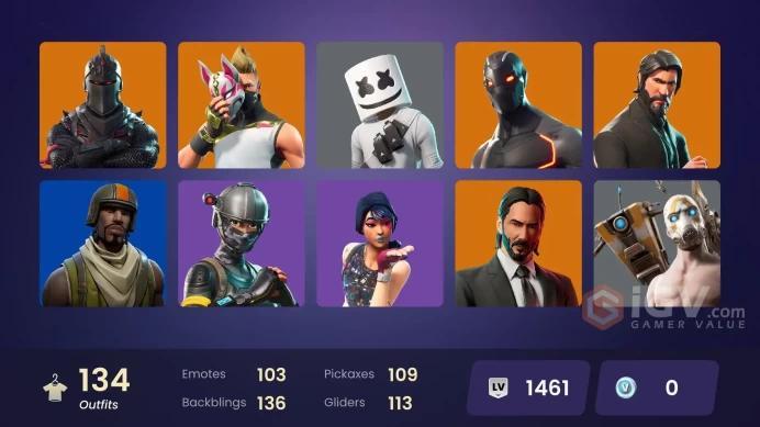 FA | 119 skins | OG Aerial Assault Trooper | Black Knight | Sparkle Specialist | The Reaper | Royale Knight | OG STW