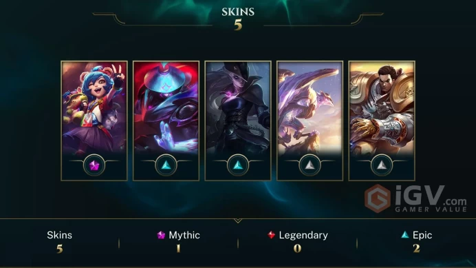 [EUW] Season 2026 - Silver 2 - 1W - 0L - 9K Be - Placements - 10 Skin Shard - Safe - Instant Delivery