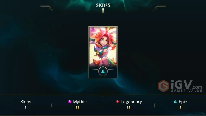 [EUW] Season 2026 - Bronze 2 - 1W - 0L - 9K Be - Placements - 8 Skin Shard - Safe - Instant Delivery