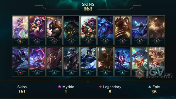Latin America South Elementalist Lux - Annie-Versary - PROJECT: Yi - Lv 132 | 143 Champs | 161 Skins FULL ACCESS A713