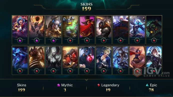 Latin America South Prestige Obsidian Dragon Sett - Annie-Versary - Prestige Dark Star Malphite - Lv 220 | 168 Champs | 159 Skins FULL ACCESS...