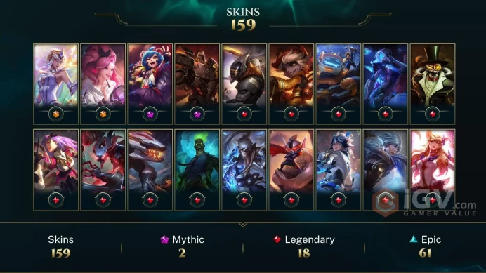 Latin America South K/DA ALL OUT Seraphine Indie - Elementalist Lux - Annie-Versary - Lv 594 | 170 Champs | 159 Skins FULL ACCESS A715