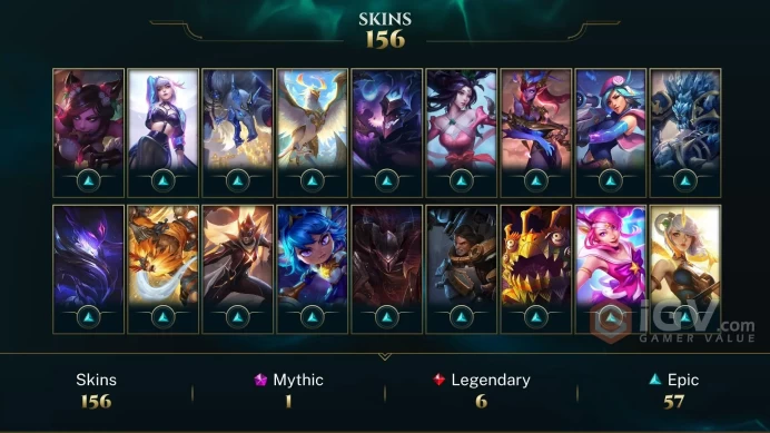 Middle East Pulsefire Ezreal - Gun Goddess Miss Fortune - Annie-Versary - Lv 239 | 158 Champs | 156 Skins FULL ACCESS A725