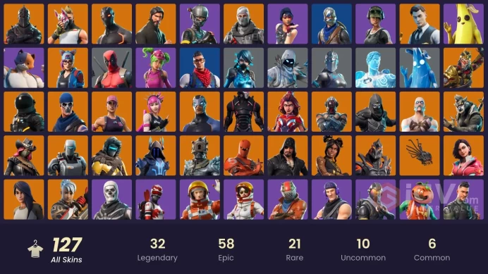 Mail Change | 126 skins | Black Knight | The Reaper | Omega (Stage 5) | Mako | OGsLastActive360+D Ago |Premium Acc-Lifetime Warranty-100% Clean