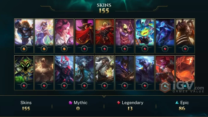 Latin America North Victorious Blitzcrank - Victorious Anivia - K/DA ALL OUT Seraphine Indie - Lv 289 | 146 Champs | 155 Skins FULL ACCESS A718