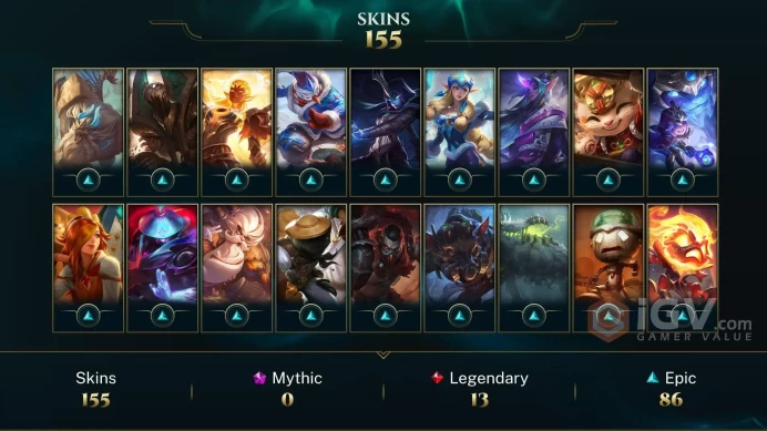 Latin America North Victorious Blitzcrank - Victorious Anivia - K/DA ALL OUT Seraphine Indie - Lv 289 | 146 Champs | 155 Skins FULL ACCESS A718