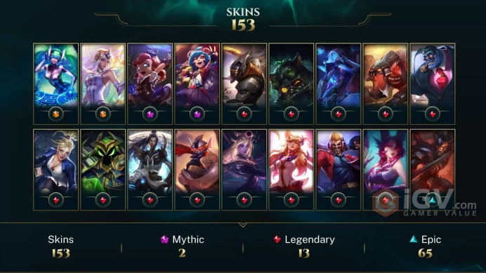 Latin America North Elementalist Lux - DJ Sona - Annie-Versary - Lv 429 | 168 Champs | 153 Skins FULL ACCESS A734