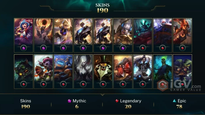 Latin America North Prestige Pulsefire Thresh (2022) - Annie-Versary - Prestige Pulsefire Thresh - Lv 241 | 164 Champs | 190 Skins FULL ACCES...