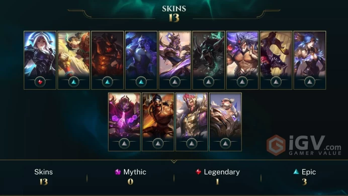 | EUW | 17 SKINS | EMERALD 4 | 51 CHAMPIONS | 49 LEVEL | INSTANT DELIVERY | FULL ACCESS | Flpaa |