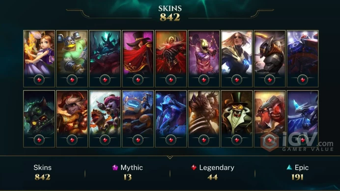 EUW - MASTER 500 LP Decayed - ~ 900 Skins/Chromas - Sahn-Uzal Mordekaiser - Prestige Battle Academia Qiyana - Quantum Galaxy Slayer Zed - DY132