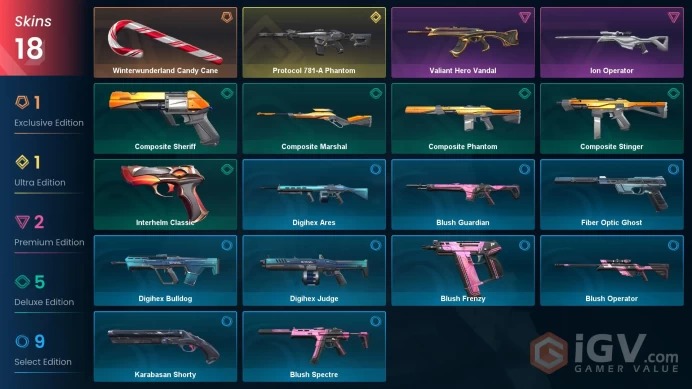 | EU | 1 KNIFE | 18 SKINS | VALUE: 8575 VP | Protocol 781-A Phantom | RANKED READY | 115 LEVEL | INSTANT DELIVERY | FULL ACCESS | Flpsp |